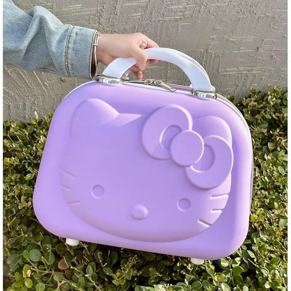 Hello Kitty lilacs Embossed Bag color purple